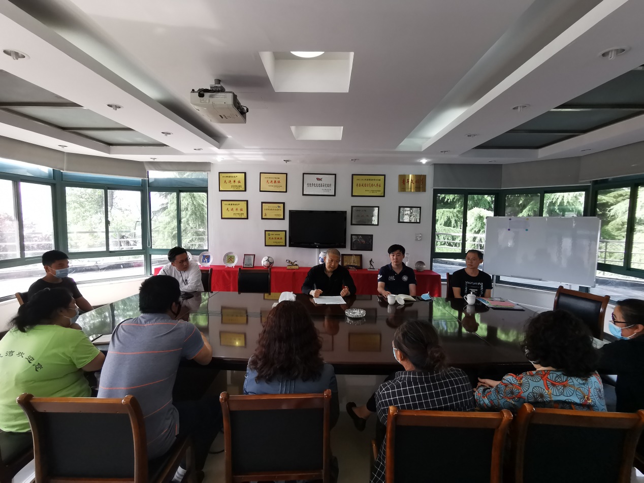文体公司汇泉湾公司组织召开沟通答疑会(图1)