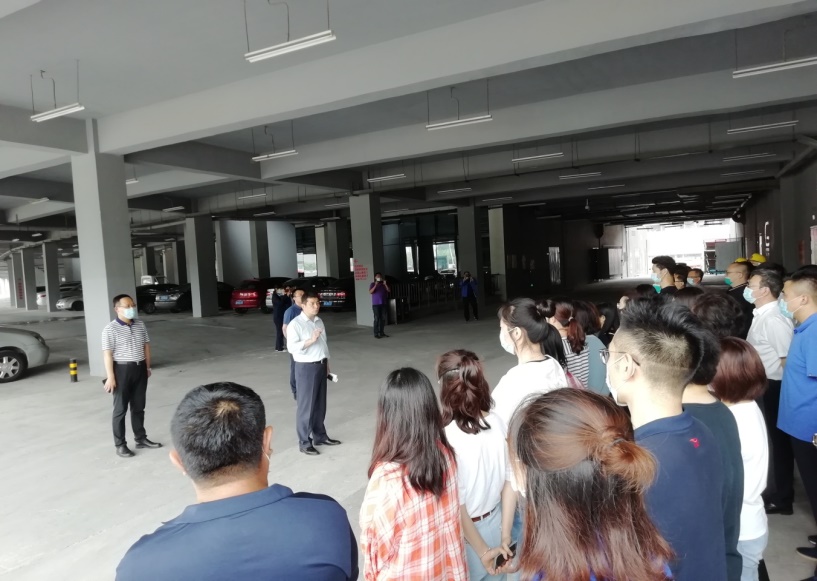 文体公司开展消防疏散实战演练(图1)