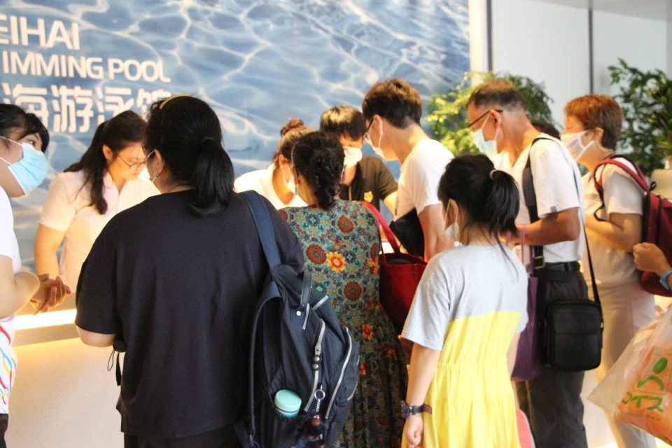 文体公司管理输出项目“威海游泳馆”8月8日顺利开业(图2)