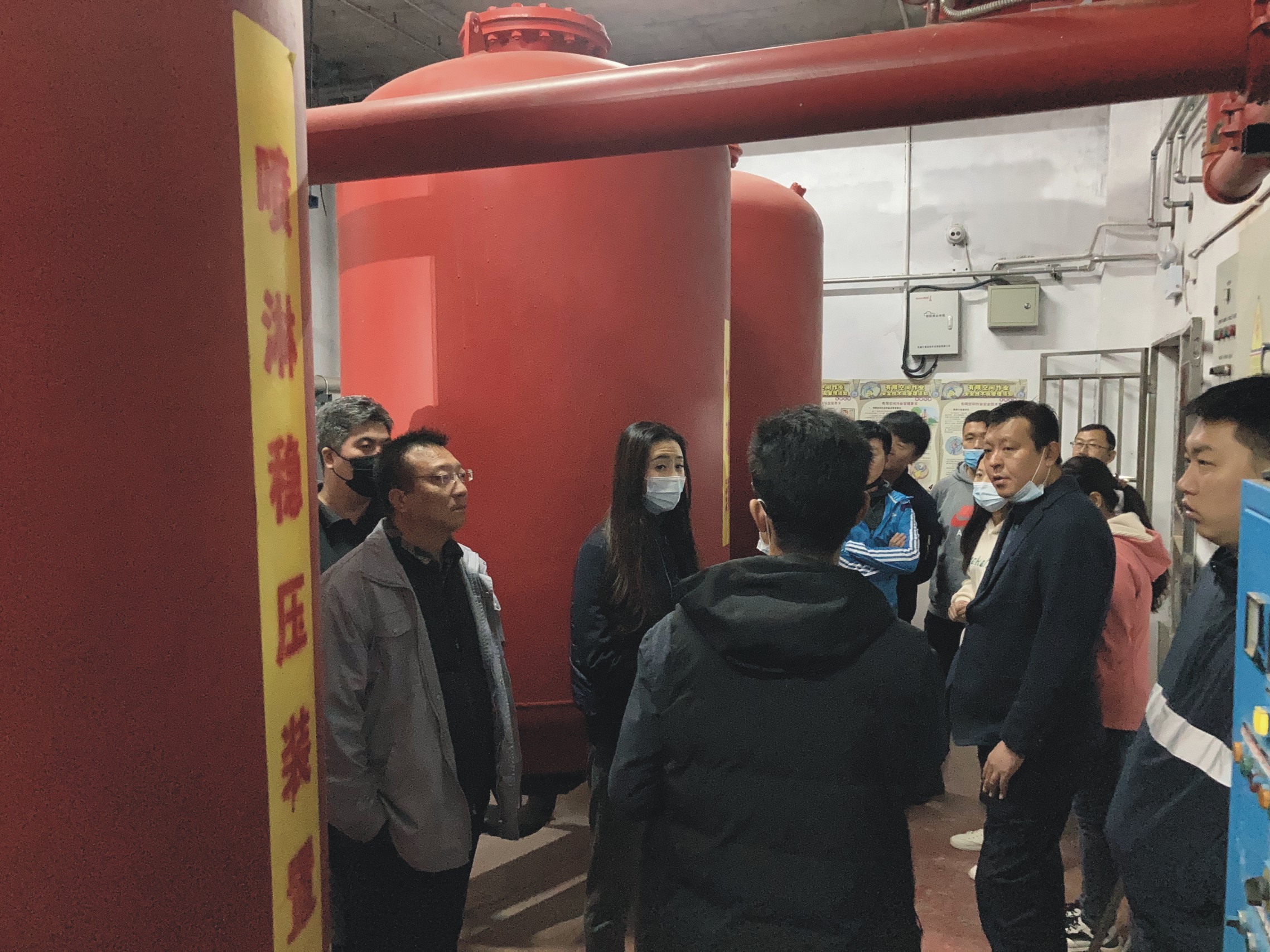 文体汇泉湾公司开展消防安全宣传培训(图1)