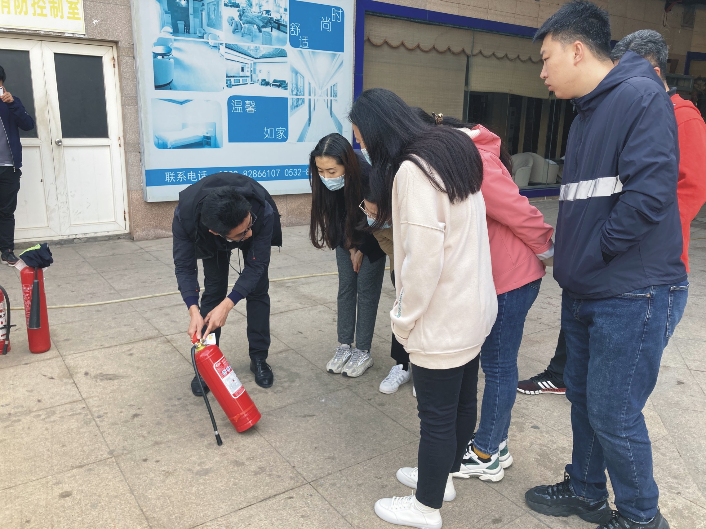文体汇泉湾公司开展消防安全宣传培训(图2)