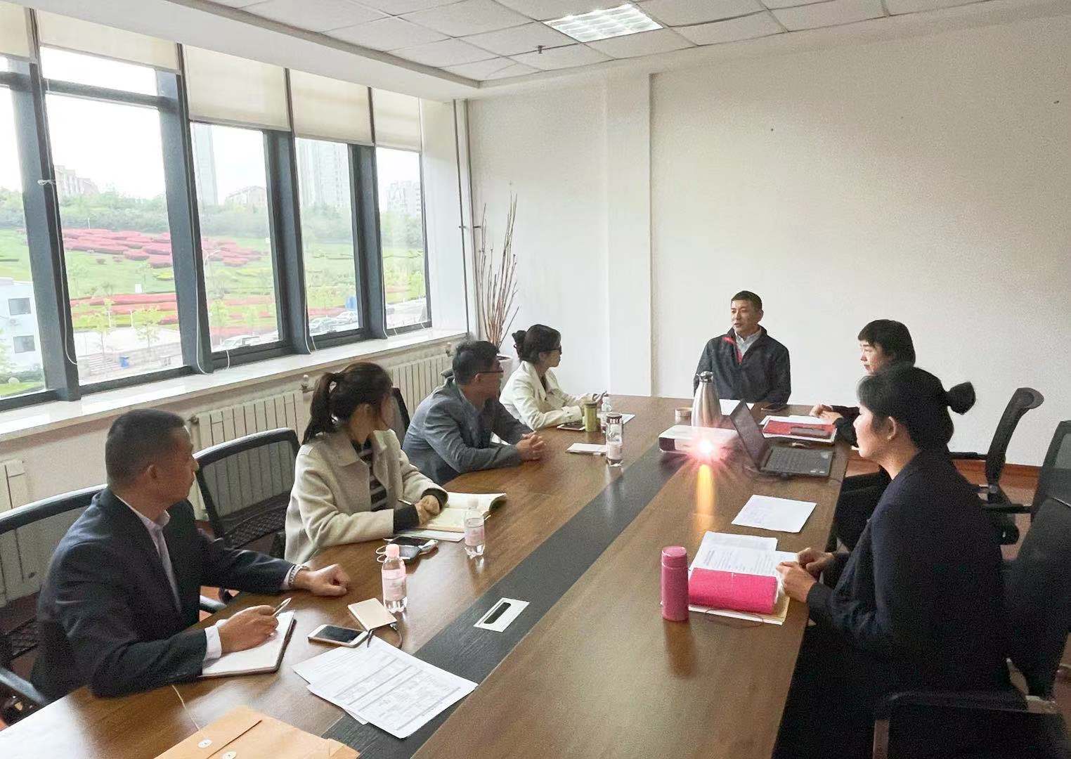 文体公司组织开展社招新员工入职培训(图1)